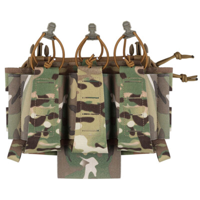 Poche Quadruple Pour Chargeurs 5,56 Tactique IDOGEAR - Équipement Militaire Neuf