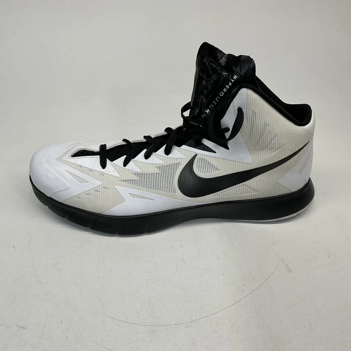 Nike Mens Lunar Hyperquickness TB 652775 101 White Basketball Sneakers Size 16