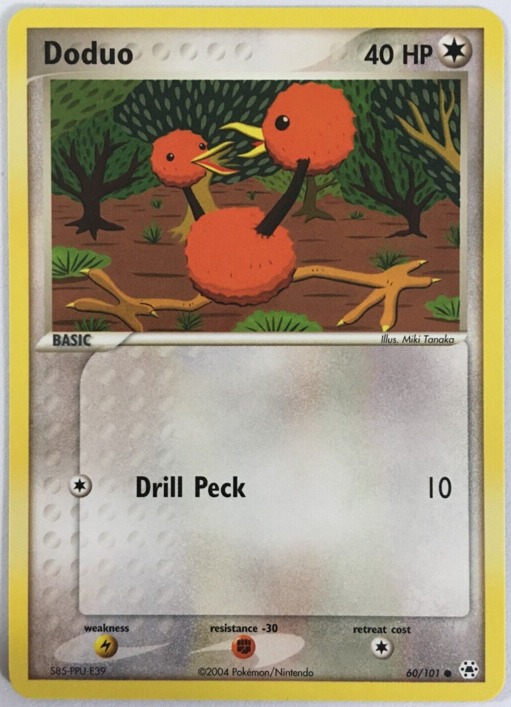 POKEMON DODUO 60/101 EX HIDDEN LEGENDS COMMON NEAR MINT