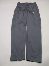 Adidas Size M Womens Black Athletic Climalite Performance Track Pants T669