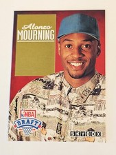 1992 Skybox Alonzo Mourning Rookie Card DP2