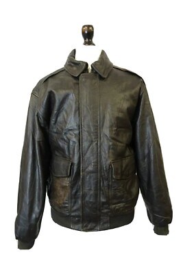 ll bean men's leather jacket
