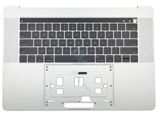 Grade B Silver Keyboard Topcase Touch Bar for Macbook Pro 15" A1707 2016 2017