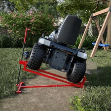 Riding Lawn Mower Lift Jack Lawn Mower Jack Lift with 880 Lbs Weight Capacity Te