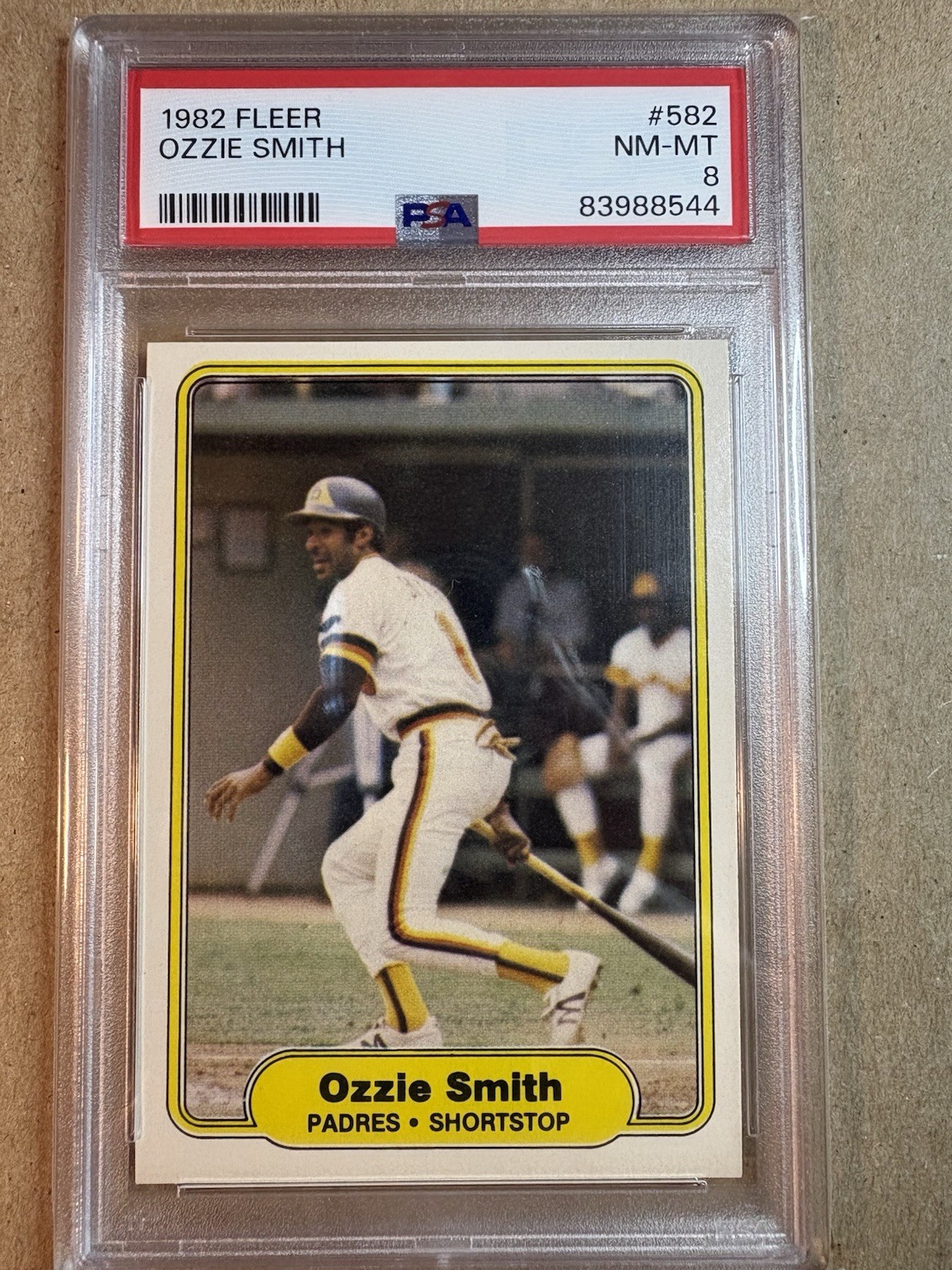 Ozzie Smith #582 (Baseball Cards 1982 Fleer) — is it worth grading?