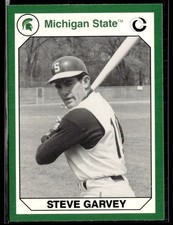 1990 Collegiate Collection Michigan State Spartans #176 Steve Garvey 3003F