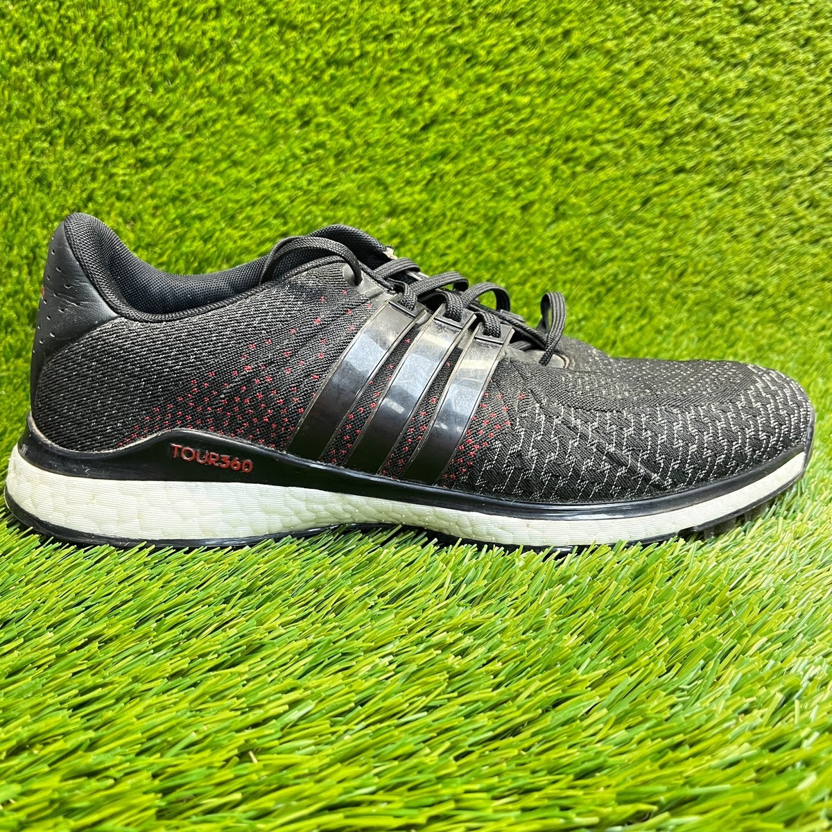 Textile Adidas Mens Tour360 Xt Spikeless Golf Shoes Adidas Tour360