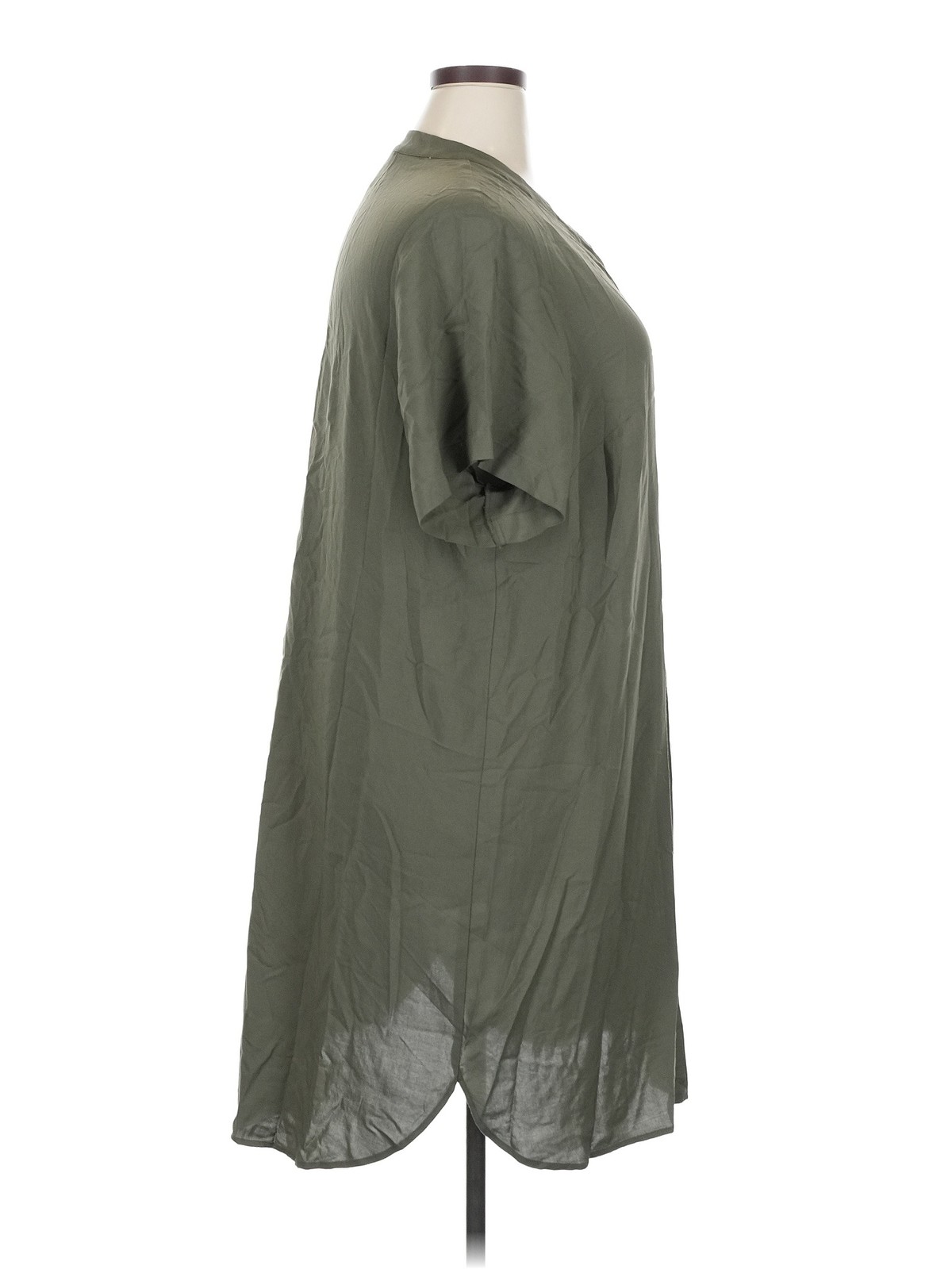 H&M Women Green Casual Dress XXL thumbnail 3