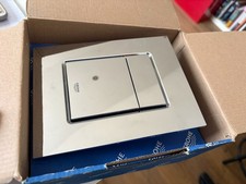 GROHE Arena Cosmopolitan S Flush Plate for concealed cisterns – Stainless steel