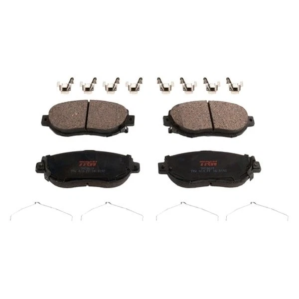For Toyota Supra 1993-1998 TRW TPC0619 Ceramic Front Disc Brake Pads - Image 2 of 2