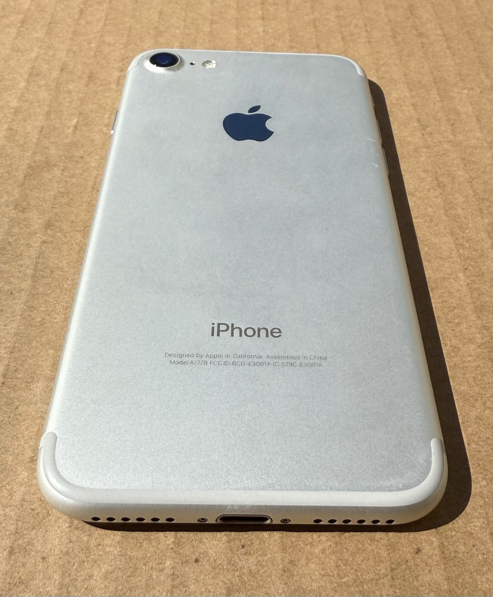 iPhone 7 (32 GB) Silver - Good Screen - For Parts Only | eBay