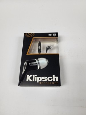 New Sealed Klipsch Reference R6i Wired In-Ear Headphones Black