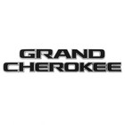 OEM Genuine GRAND CHEROKEE Emblem Silver Black