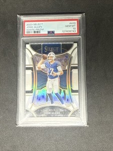 2018 Donruss Optic Silver Prizm Josh Allen Rookie Patch AGC 10