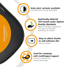 Car Window Shade for Baby with Certified UV-Protection 2 Pack - 20"x12"