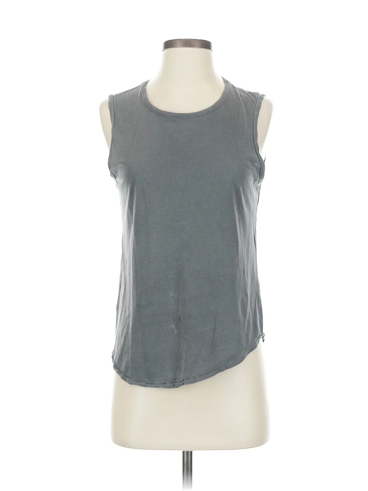 Adriano Goldschmied Women Gray Sleeveless T-Shirt XS