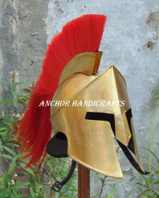 #ad 300 Spartan Movie King Leonidas Battle Ready Warrior Armor Helmet Replica $99.00