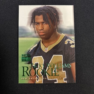 1999 Skybox Premium - Rookie Ricky Williams #212 Portrait (RC)