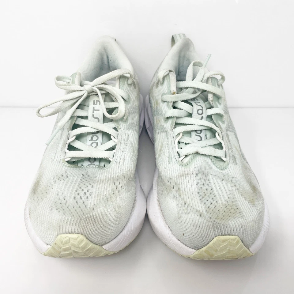 Asics Womens Novablast 5 1012B765 White Running Shoes Sneakers Size 6.5 - Image 3 of 4