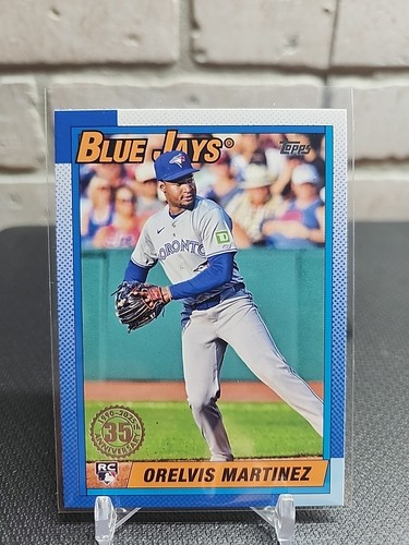 2025 Topps Series 1 - 1990 Topps Baseball Orelvis Martinez #T90-25 (RC) - Bild 1 von 4