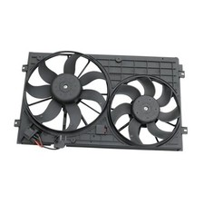 New Radiator Cooling Dual Fan Assembly Replacement for Golf VW Beetle Jetta