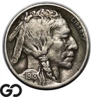 1918-D Buffalo Nickel, Key Date Denver Issue