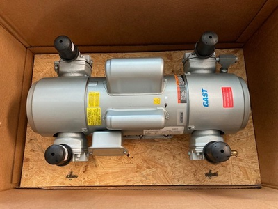 #ad GAST 8HDM 19 M850X Piston Air Compressor 2 HP $1750.00