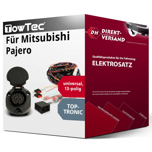 E-Satz 13Polig Universell für Mitsubishi Pajero 03.2000-02.2007 Esatz-image