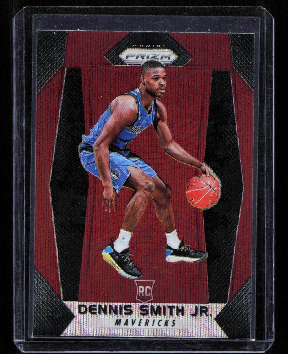 Dennis Smith Jr. 2017-18 Panini Prizm #99 Ruby Wave Prizm Rookie