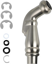 Universal Kitchen Sink Sprayer Brushed Nickel Side Spray Head Faucet Replacement