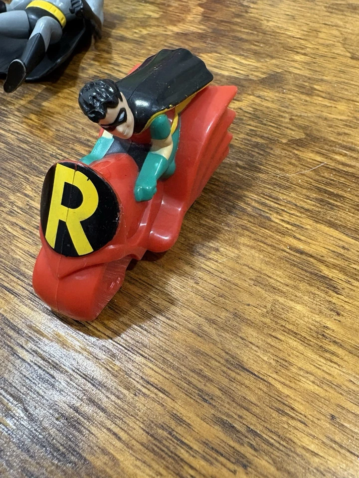 Figuras vintage 1993 Batman, Robin, Joker, Batgirl - McDonalds Meal Toys Foto 4 de 4