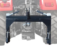 3-Point Quick Hitch 2" Receiver Compatible w/ Cat. 1 & 2 Tractor w/ 5 Level Bolt