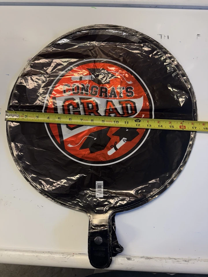 15 УПАКОВОК поздравлений класса фольга воздушный шар назад и красный - Изображение 2 из 4