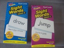 "Sight Words" Levels 2  3 Flash Cards