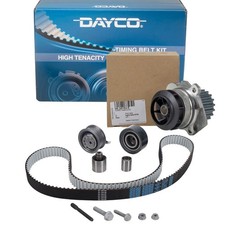 DAYCO Zahnriemensatz + ORIGINAL Wasserpumpe für VW GOLF 5 6 PASSAT B6 2.0 TDI
