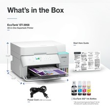 Epson EcoTank ET-3958 Wireless Printer - Certified Refurbished 8