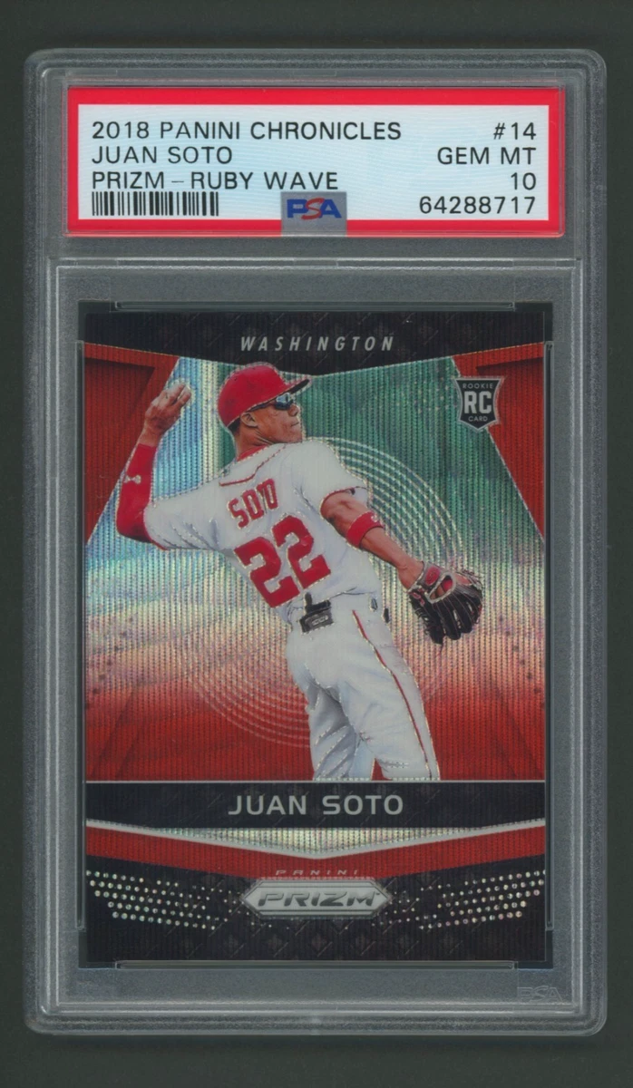 Juan Soto Professional Sports Authenticator (PSA) Baseball Sports