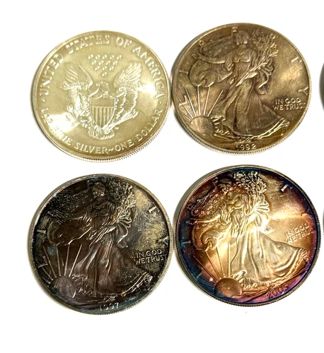 1990 to 2010 1 OZ .999 FINE SILVER ROUND WALKING LIBERTY  MADE IN USA  x 1 coin