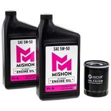 MISHON Engine Oil Change Kit for Polaris Sportsman 600 700 800 Twin X2 ATV