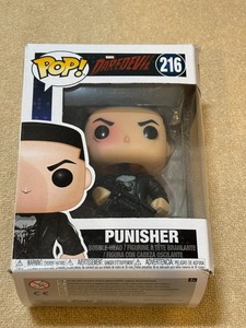 ファンコ pop 216 パニッシャー Netflix フィギュア Funko Pop Marvel Daredevil: Punisher Vinyl Bobble Head