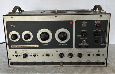 #ad B And K Television Analyst Model 1076 Powers On Untested Vintage Made in USA $139.47