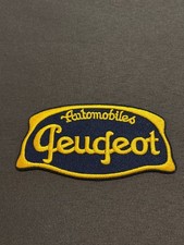 Patch écusson brodé thermocollant peugeot logo vintage NEUF