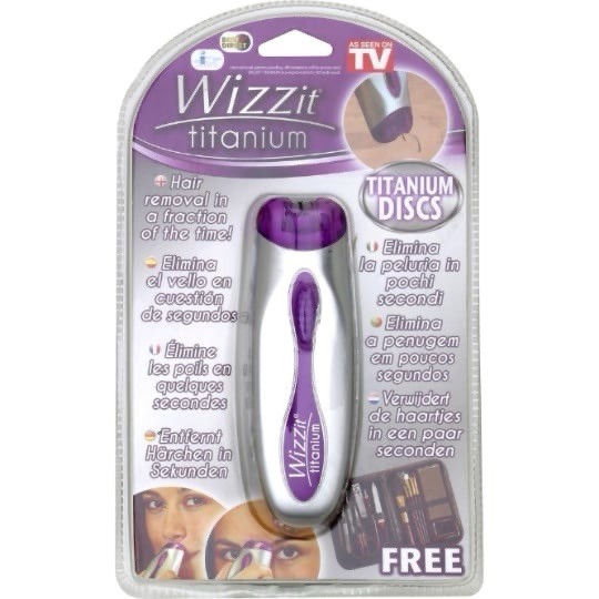 Épilateur Wizz It visage et corps pour éliminer les poils courts facilement