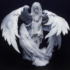 Seraphin  (1) 1/12 Unpainted 3D Printed resin model kit and base CA3d