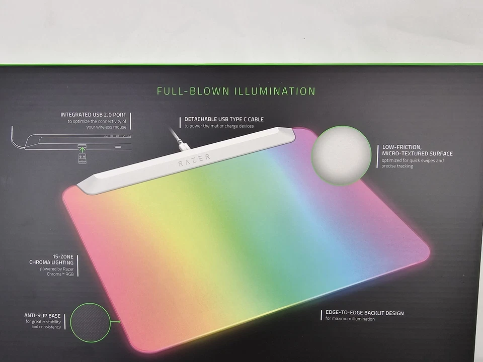 Razer Firefly V2 Pro blanco Foto 4 de 4