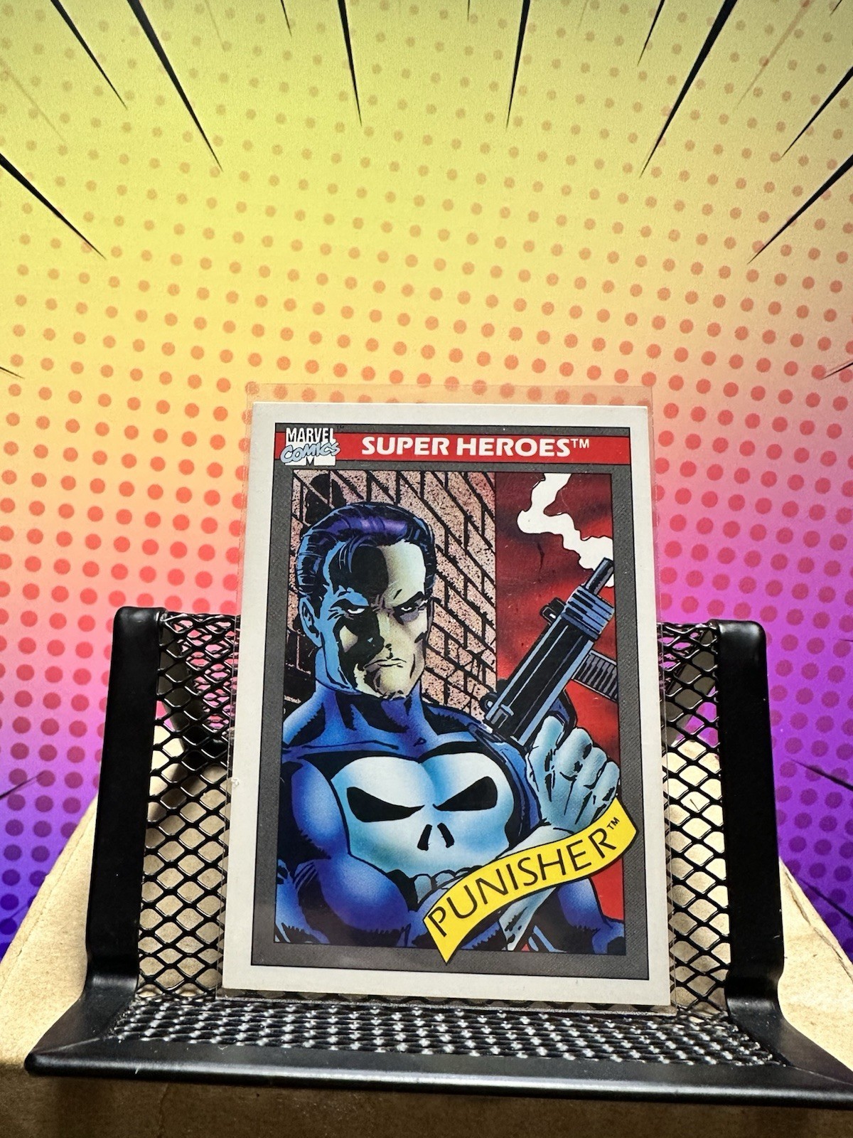 1990 Impel Marvel Universe Punisher #47