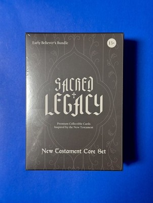 2025   Sacred Legacy CCG Early Believer's Bundle Box (SOLD OUT) With Promo Cards