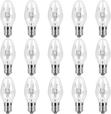 18-Pack Wax Warmer Bulbs 15 Watt Wax Melt Warmer Light Bulbs for Scentsy Plug