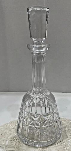 Vintage Waterford Crystal Decanter Kylemore Pattern Original Stopper Signed