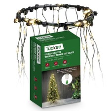 Cascade Style Christmas Tree Lights   LED War...